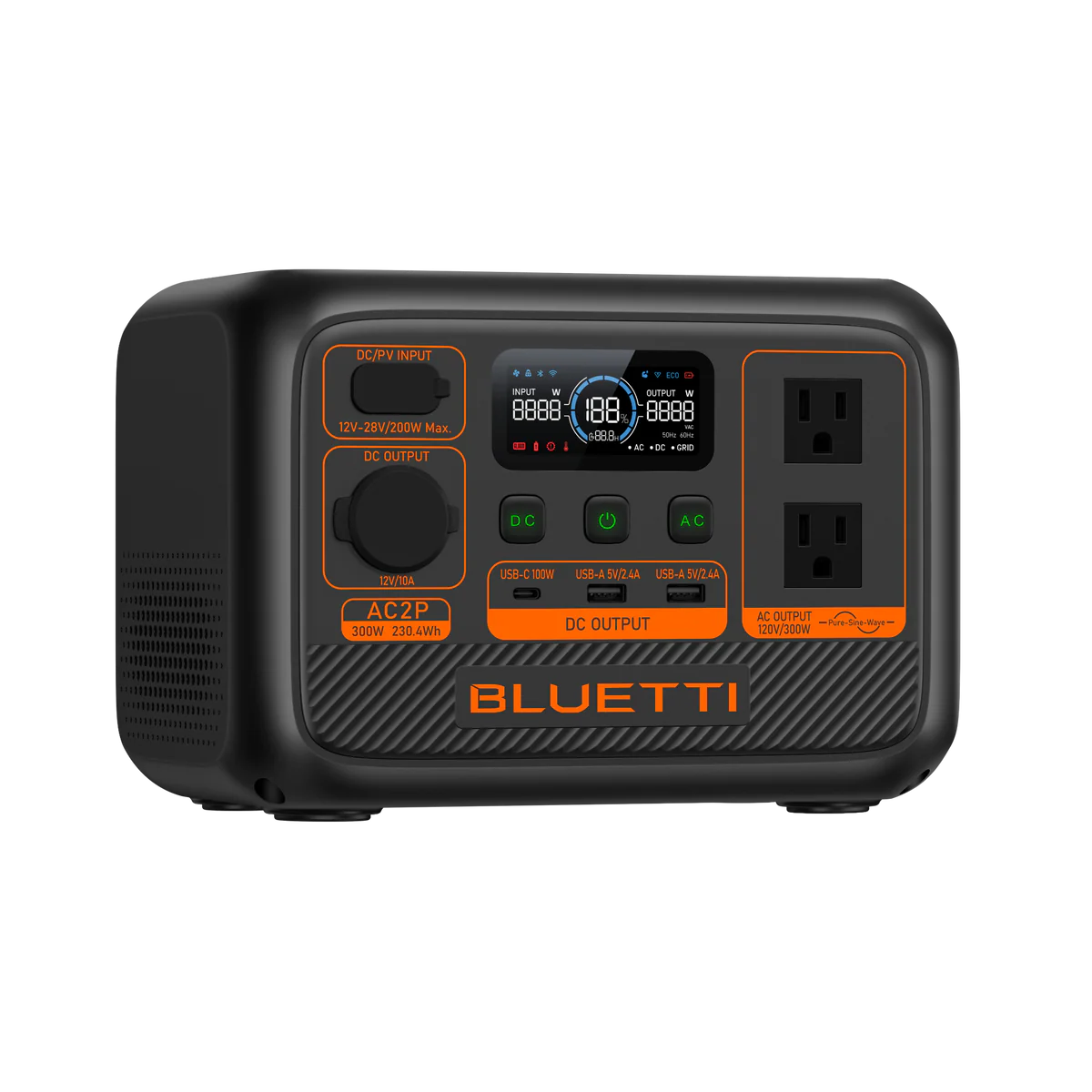 BLUETTI Premium 20 AC2P 300W Portable Power Station