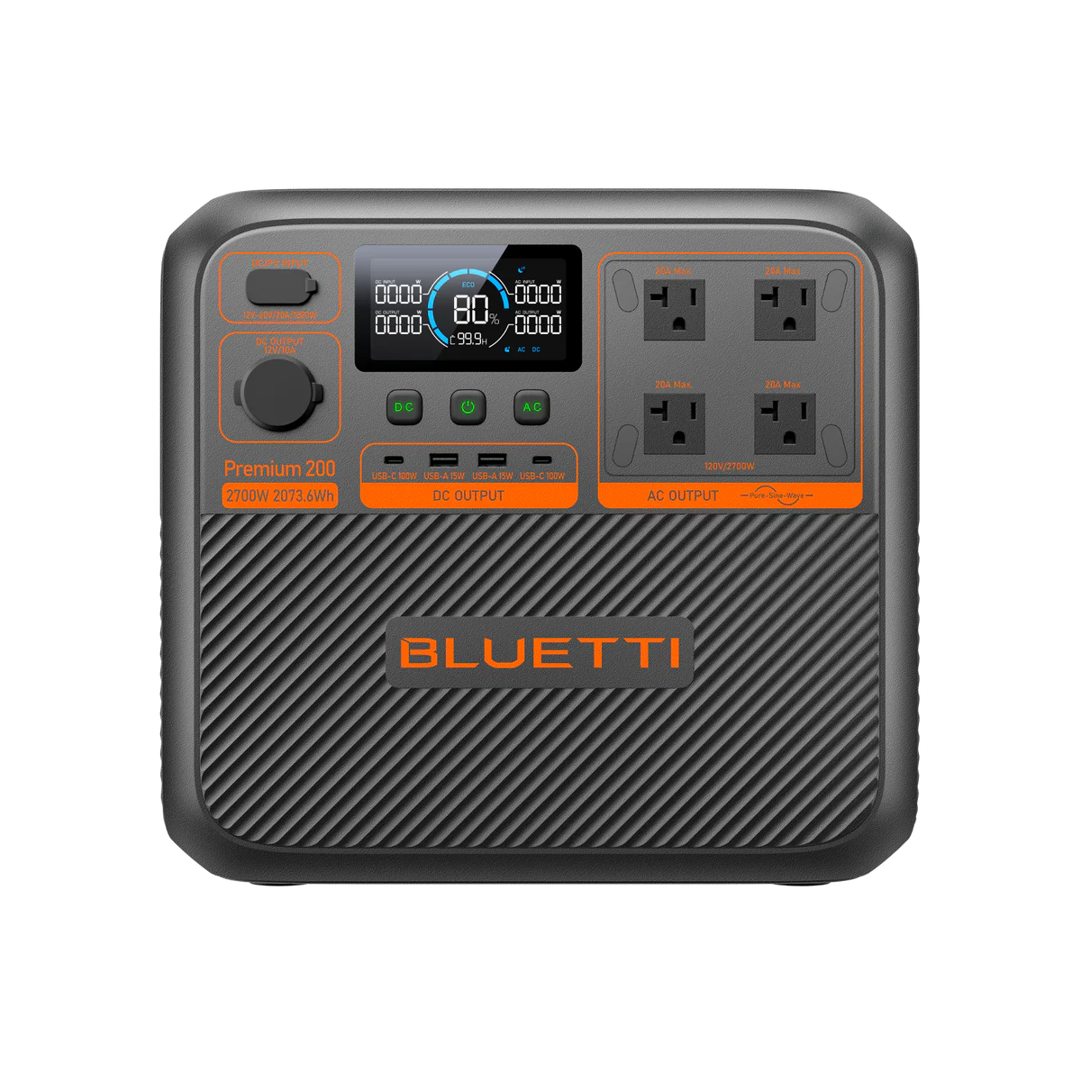 BLUETTI Premium 200 V2 2700W Portable Power Station