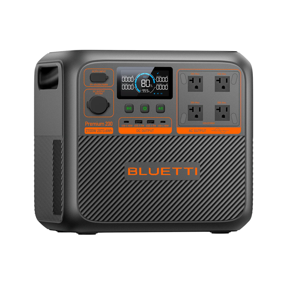 BLUETTI Premium 200 V2 2700W Portable Power Station