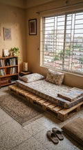 2.5 X 5 Feet (Floor Sofa)