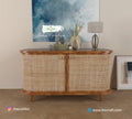 Segun Wood + Cane Cabinet 05